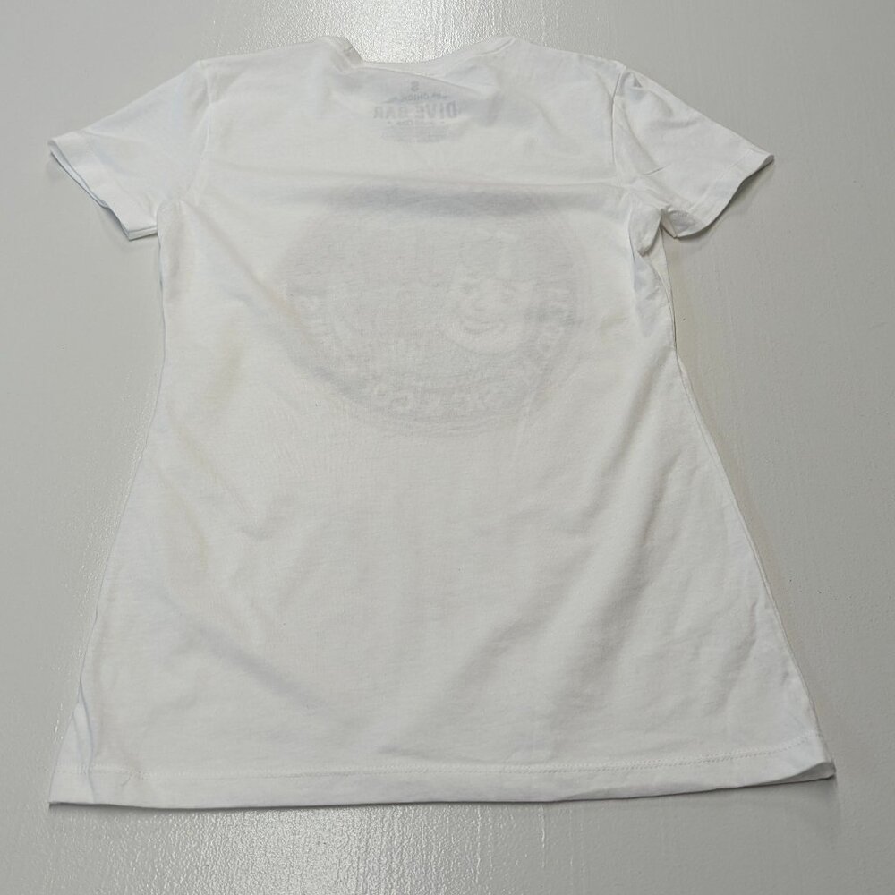 NWOT Two Dive Bar by Chick Shirt Club Size Small White - Picture 12 of 14
